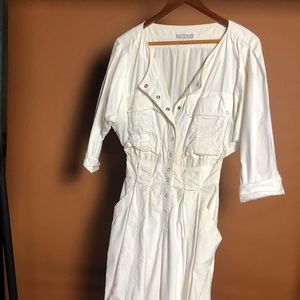 SOLD White Jumpsuit